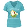 Women's Premium Deep V-Neck T-Shirt Thumbnail