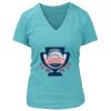 Women's Premium Deep V-Neck T-Shirt Thumbnail