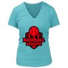Women's Premium Deep V-Neck T-Shirt Thumbnail