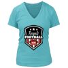 Women's Premium Deep V-Neck T-Shirt Thumbnail