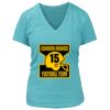 Women's Premium Deep V-Neck T-Shirt Thumbnail