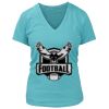 Women's Premium Deep V-Neck T-Shirt Thumbnail