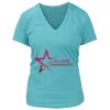 Women's Premium Deep V-Neck T-Shirt Thumbnail