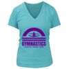 Women's Premium Deep V-Neck T-Shirt Thumbnail
