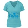 Women's Premium Deep V-Neck T-Shirt Thumbnail