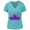 Women's Premium Deep V-Neck T-Shirt Thumbnail