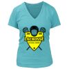 Women's Premium Deep V-Neck T-Shirt Thumbnail