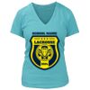 Women's Premium Deep V-Neck T-Shirt Thumbnail