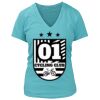 Women's Premium Deep V-Neck T-Shirt Thumbnail