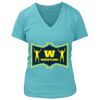 Women's Premium Deep V-Neck T-Shirt Thumbnail