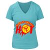 Women's Premium Deep V-Neck T-Shirt Thumbnail