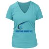 Women's Premium Deep V-Neck T-Shirt Thumbnail