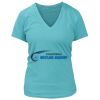 Women's Premium Deep V-Neck T-Shirt Thumbnail