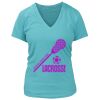 Women's Premium Deep V-Neck T-Shirt Thumbnail