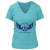 Women's Premium Deep V-Neck T-Shirt Thumbnail