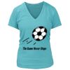 Women's Premium Deep V-Neck T-Shirt Thumbnail