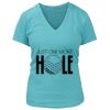 Women's Premium Deep V-Neck T-Shirt Thumbnail