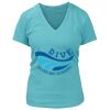 Women's Premium Deep V-Neck T-Shirt Thumbnail