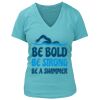 Women's Premium Deep V-Neck T-Shirt Thumbnail