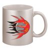 11oz Metallic Silver Mug Thumbnail