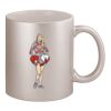11oz Metallic Silver Mug Thumbnail