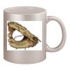 11oz Metallic Silver Mug Thumbnail
