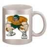 11oz Metallic Silver Mug Thumbnail