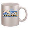 11oz Metallic Silver Mug Thumbnail