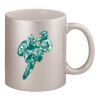 11oz Metallic Silver Mug Thumbnail
