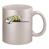 11oz Metallic Silver Mug Thumbnail