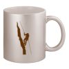 11oz Metallic Silver Mug Thumbnail