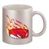11oz Metallic Silver Mug Thumbnail