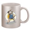 11oz Metallic Silver Mug Thumbnail