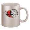 11oz Metallic Silver Mug Thumbnail