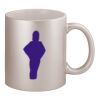 11oz Metallic Silver Mug Thumbnail