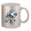 11oz Metallic Silver Mug Thumbnail