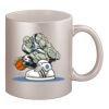 11oz Metallic Silver Mug Thumbnail