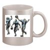 11oz Metallic Silver Mug Thumbnail