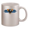 11oz Metallic Silver Mug Thumbnail