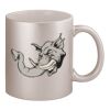 11oz Metallic Silver Mug Thumbnail