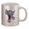 11oz Metallic Silver Mug Thumbnail
