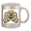 11oz Metallic Silver Mug Thumbnail