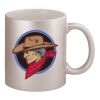 11oz Metallic Silver Mug Thumbnail