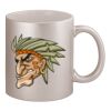 11oz Metallic Silver Mug Thumbnail