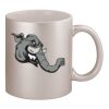 11oz Metallic Silver Mug Thumbnail
