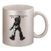 11oz Metallic Silver Mug Thumbnail