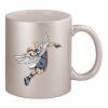 11oz Metallic Silver Mug Thumbnail