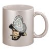 11oz Metallic Silver Mug Thumbnail