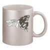 11oz Metallic Silver Mug Thumbnail