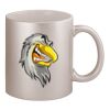 11oz Metallic Silver Mug Thumbnail